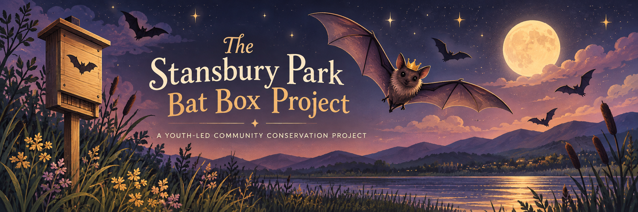The Stansbury Park Bat Box Project, a youth-led community conservation project